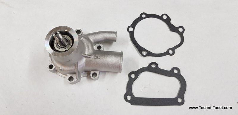 Pompe à eau pour poulie avec écrou central + goupille - Simca Aronde P60 Ariane